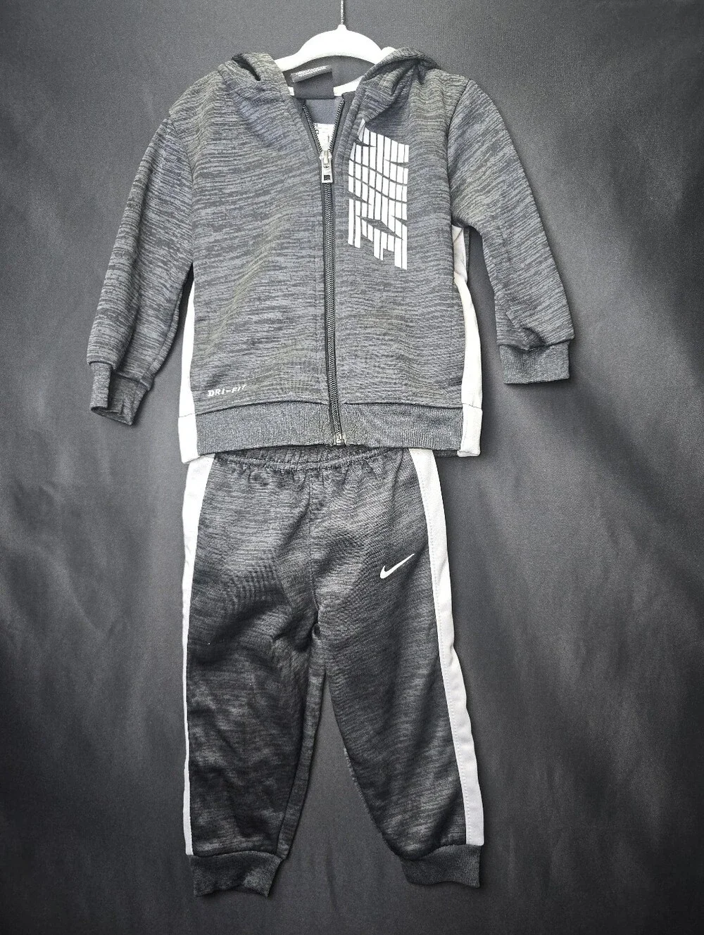 Nike Kids' Gray Dri-FIT Track Pants - Gray